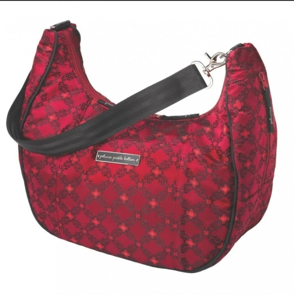 Petunia Pickle Bottom floral diaper bag